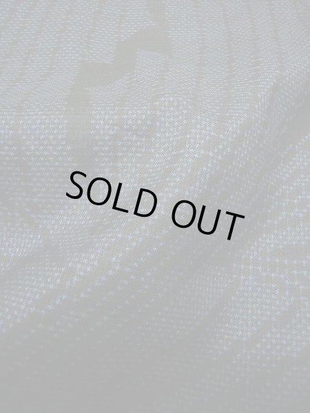 画像12: E706R 大島紬 女性用着物 シルク(正絹)   黒 葉 【中古】 【USED】 【リサイクル】 ★★★☆☆ (12)