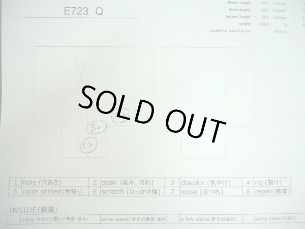 画像13: E723Q 留袖 女性用着物 シルク(正絹)   黒 菊 【中古】 【USED】 【リサイクル】 ★★★☆☆ (13)