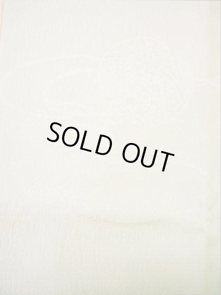 画像5: F0411V じゅばん 女性用着物 シルク(正絹) 淡い シャーベット ピンク 鈴 【中古】 【USED】 【リサイクル】 ★★★☆☆ (5)