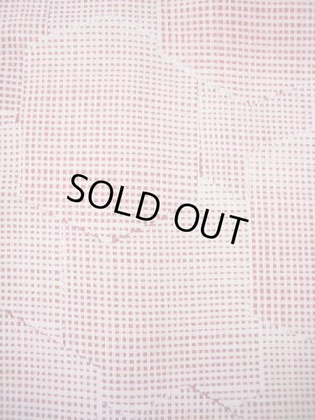 画像7: F0523O 小紋 女性用着物 シルク(正絹)   オフ ホワイト 亀甲 【中古】 【USED】 【リサイクル】 ★★★★☆ (7)