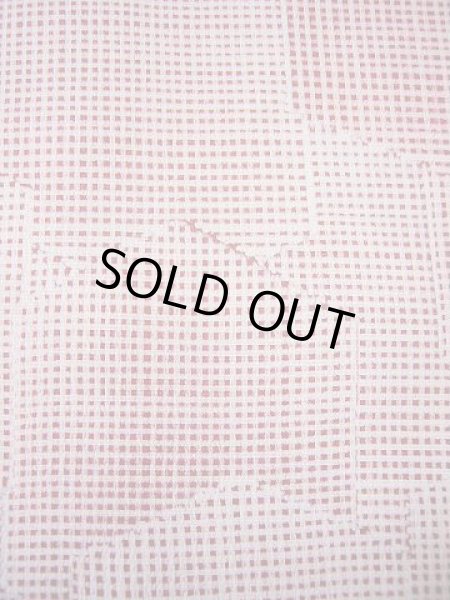 画像9: F0523O 小紋 女性用着物 シルク(正絹)   オフ ホワイト 亀甲 【中古】 【USED】 【リサイクル】 ★★★★☆ (9)