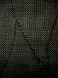 画像8: F1025E 大島紬 女性用着物 縦横絣 縦横絣 シルク（正絹） ダークな 茶色がかった グレー（灰色）, 葉 【中古】 【USED】 【リサイクル】 ★★★☆☆ (8)