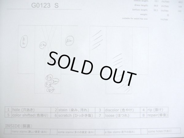 画像20: G0123S 黒留袖 女性用着物 家紋:剣かたばみ シルク(正絹)   黒, 椿 【中古】 【USED】 【リサイクル】 ★★☆☆☆ (20)