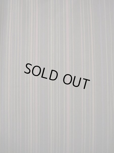 画像3: G0526H 小紋 女性用着物  シルク(正絹) スモーキーな 薄い 黒, 縞 【中古】 【USED】 【リサイクル】 ★★★☆☆ (3)