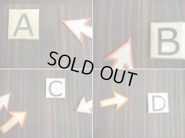 画像9: G0526H 小紋 女性用着物  シルク(正絹) スモーキーな 薄い 黒, 縞 【中古】 【USED】 【リサイクル】 ★★★☆☆ (9)