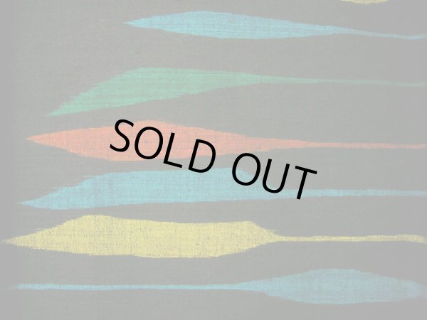 画像6: G0602B 紬 女性用着物  シルク(正絹)  スモーキーな 黒, 縞 【中古】 【USED】 【リサイクル】 ★★★★★ (6)