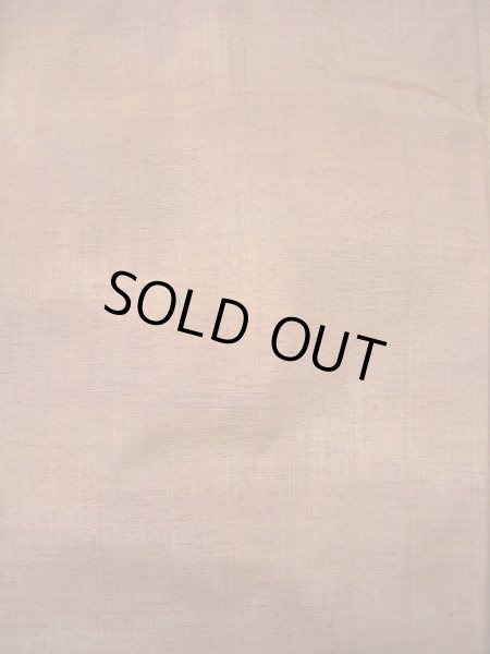 画像3: G0602D 紬 女性用着物  シルク(正絹) ヘザー(杢) 黄みのある 赤, ぼかし 【中古】 【USED】 【リサイクル】 ★★★★☆ (3)