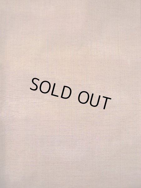 画像4: G0602D 紬 女性用着物  シルク(正絹) ヘザー(杢) 黄みのある 赤, ぼかし 【中古】 【USED】 【リサイクル】 ★★★★☆ (4)