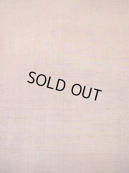 画像7: G0602D 紬 女性用着物  シルク(正絹) ヘザー(杢) 黄みのある 赤, ぼかし 【中古】 【USED】 【リサイクル】 ★★★★☆ (7)