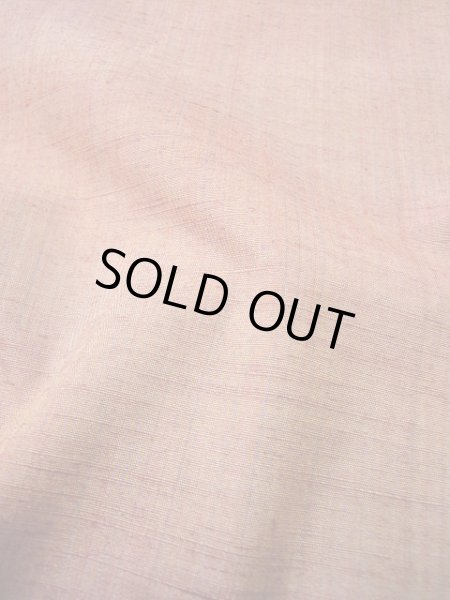 画像10: G0602D 紬 女性用着物  シルク(正絹) ヘザー(杢) 黄みのある 赤, ぼかし 【中古】 【USED】 【リサイクル】 ★★★★☆ (10)