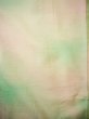 画像5: G0605R 紬 女性用着物  シルク（正絹） 淡い 白みのある グリーン（緑）, ぼかし 白みのある【中古】 【USED】 【リサイクル】 ★★☆☆☆ (5)