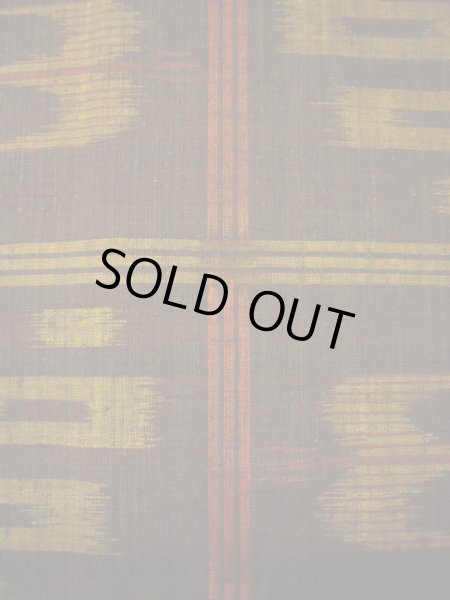 画像6: G0605S 紬 女性用着物  シルク(正絹)  スモーキーな ブラウン(茶色), 鳥 【中古】 【USED】 【リサイクル】 ★★★★☆ (6)