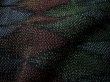 画像7: G0605W 塩沢紬 女性用着物  シルク（正絹）  スモーキーな 青, ジグザグ 【中古】 【USED】 【リサイクル】 ★★★★☆ (7)