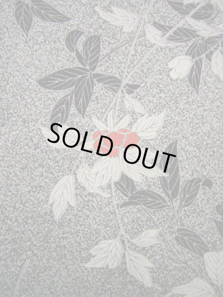 画像8: G0608X 小紋 女性用着物  シルク(正絹)   グレー(灰色), 花 【新古品】 【USED】 【リサイクル】 ★★★★★ (8)