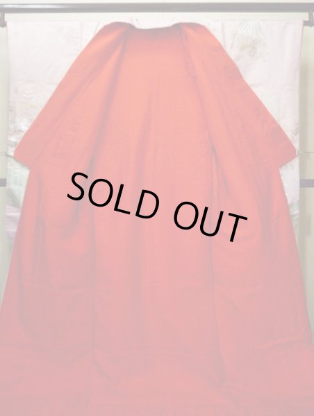 画像5: G0805F 打掛 女性用着物  シルク（正絹） シャイニーな 薄い ピンク, 鶴 【中古】 【USED】 【リサイクル】 ★★★★☆ (5)