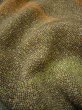 画像10: G0916Q 小紋 女性用着物  シルク（正絹）  クリーミーな ブラウン（茶色）, 山 【中古】 【USED】 【リサイクル】 ★★☆☆☆ (10)