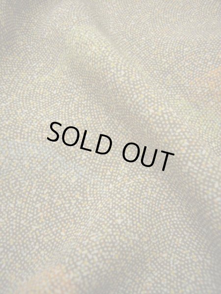 画像11: G0916Q 小紋 女性用着物  シルク（正絹）  クリーミーな ブラウン（茶色）, 山 【中古】 【USED】 【リサイクル】 ★★☆☆☆ (11)