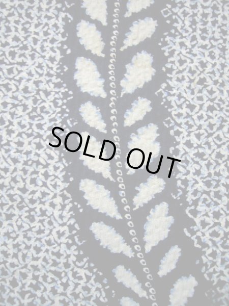 画像5: G1012U ゆかた 女性用着物 有松絞り 綿   藍, 藤 【中古】 【USED】 【リサイクル】 ★★★☆☆ (5)