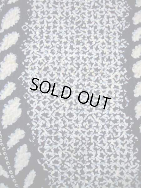 画像6: G1012U ゆかた 女性用着物 有松絞り 綿   藍, 藤 【中古】 【USED】 【リサイクル】 ★★★☆☆ (6)