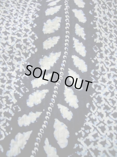 画像7: G1012U ゆかた 女性用着物 有松絞り 綿   藍, 藤 【中古】 【USED】 【リサイクル】 ★★★☆☆ (7)