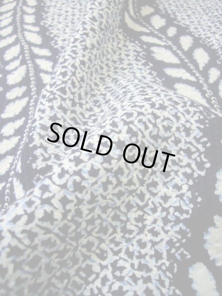 画像8: G1012U ゆかた 女性用着物 有松絞り 綿   藍, 藤 【中古】 【USED】 【リサイクル】 ★★★☆☆ (8)