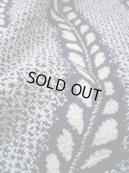 画像9: G1012U ゆかた 女性用着物 有松絞り 綿   藍, 藤 【中古】 【USED】 【リサイクル】 ★★★☆☆ (9)