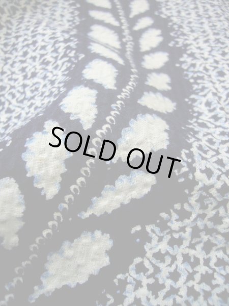 画像10: G1012U ゆかた 女性用着物 有松絞り 綿   藍, 藤 【中古】 【USED】 【リサイクル】 ★★★☆☆ (10)