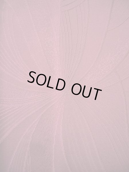 画像7: G1013Q 色無地 女性用着物  シルク（正絹）  クリーミーな ラズベリー, 花 【中古】 【USED】 【リサイクル】 ★★★★☆ (7)