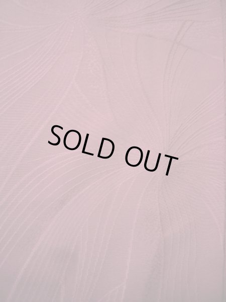 画像10: G1013Q 色無地 女性用着物  シルク（正絹）  クリーミーな ラズベリー, 花 【中古】 【USED】 【リサイクル】 ★★★★☆ (10)