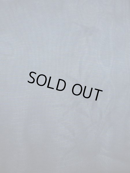 画像6: G1027R 訪問着 女性用着物 二重紗 シルク(正絹)  スモーキーな 青, ききょう 【中古】 【USED】 【リサイクル】 ★★★☆☆ (6)