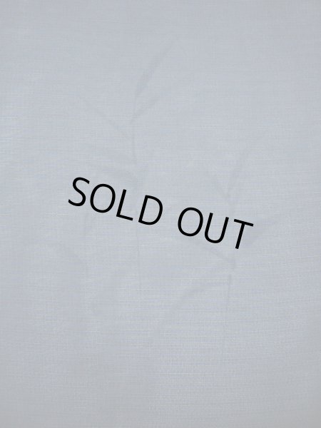 画像7: G1027R 訪問着 女性用着物 二重紗 シルク(正絹)  スモーキーな 青, ききょう 【中古】 【USED】 【リサイクル】 ★★★☆☆ (7)