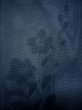 画像9: G1027R 訪問着 女性用着物 二重紗 シルク（正絹）  スモーキーな 青, ききょう 【中古】 【USED】 【リサイクル】 ★★★☆☆ (9)