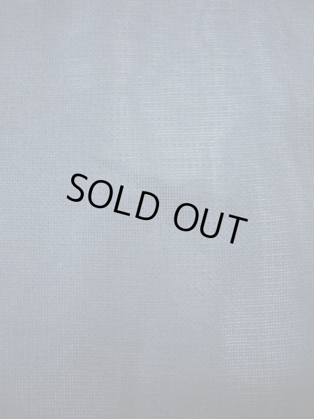 画像10: G1027R 訪問着 女性用着物 二重紗 シルク(正絹)  スモーキーな 青, ききょう 【中古】 【USED】 【リサイクル】 ★★★☆☆ (10)