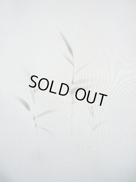 画像15: G1027R 訪問着 女性用着物 二重紗 シルク(正絹)  スモーキーな 青, ききょう 【中古】 【USED】 【リサイクル】 ★★★☆☆ (15)