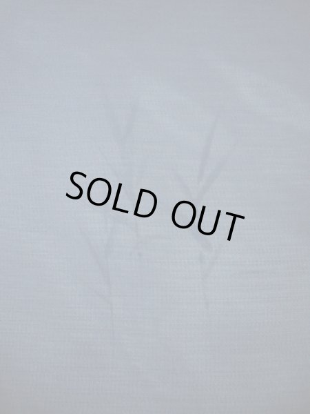 画像24: G1027R 訪問着 女性用着物 二重紗 シルク(正絹)  スモーキーな 青, ききょう 【中古】 【USED】 【リサイクル】 ★★★☆☆ (24)