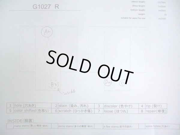 画像25: G1027R 訪問着 女性用着物 二重紗 シルク(正絹)  スモーキーな 青, ききょう 【中古】 【USED】 【リサイクル】 ★★★☆☆ (25)