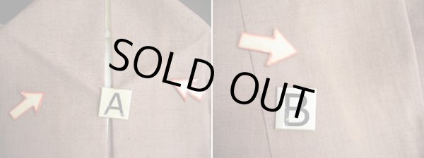 画像17: G1102Q 付下げ 女性用着物 単衣 シルク(正絹) スモーキーな 薄い ブラウン(茶色), 笹 【中古】 【USED】 【リサイクル】 ★★★☆☆ (17)