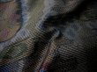 画像11: G1105X 大島紬 女性用着物 横双紬 シルク（正絹）   グレー（灰色）, 抽象的模様 【中古】 【USED】 【リサイクル】 ★★★★★ (11)