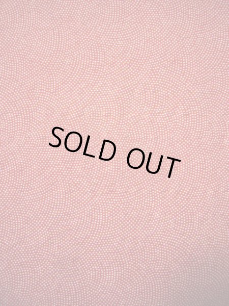 画像6: G1118Z 江戸小紋 女性用着物 重要無形文化財 中村勇二郎彫刻、鮫小紋 シルク(正絹)   赤, 小さな点々 【中古】 【USED】 【リサイクル】 ★★★★☆ (6)