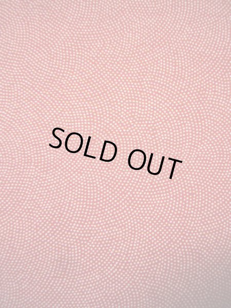 画像7: G1118Z 江戸小紋 女性用着物 重要無形文化財 中村勇二郎彫刻、鮫小紋 シルク(正絹)   赤, 小さな点々 【中古】 【USED】 【リサイクル】 ★★★★☆ (7)