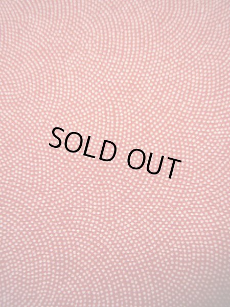 画像8: G1118Z 江戸小紋 女性用着物 重要無形文化財 中村勇二郎彫刻、鮫小紋 シルク(正絹)   赤, 小さな点々 【中古】 【USED】 【リサイクル】 ★★★★☆ (8)