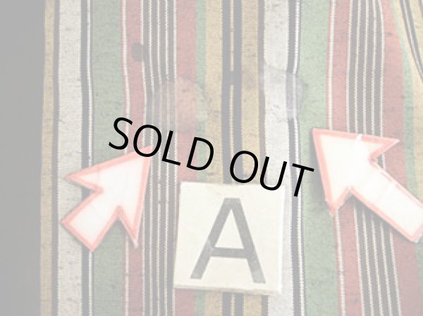 画像10: G1125Z 紬 女性用着物  シルク(正絹)   オリーブ, 縞 【中古】 【USED】 【リサイクル】 ★★★☆☆ (10)