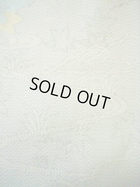 画像7: H0301G 単衣 女性用着物  ウール 淡い 緑がかった グレー(灰色), 竹 【中古】 【USED】 【リサイクル】 ★★☆☆☆ (7)