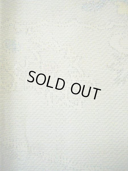 画像8: H0301G 単衣 女性用着物  ウール 淡い 緑がかった グレー(灰色), 竹 【中古】 【USED】 【リサイクル】 ★★☆☆☆ (8)