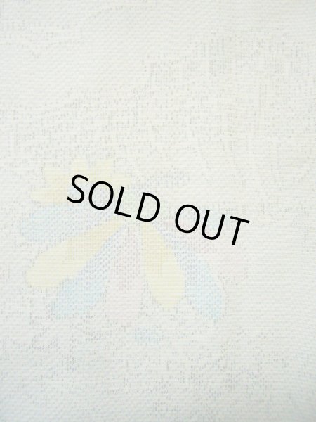 画像9: H0301G 単衣 女性用着物  ウール 淡い 緑がかった グレー(灰色), 竹 【中古】 【USED】 【リサイクル】 ★★☆☆☆ (9)