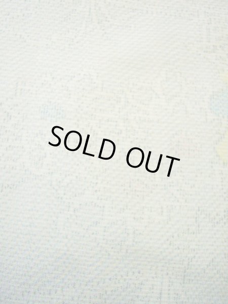 画像10: H0301G 単衣 女性用着物  ウール 淡い 緑がかった グレー(灰色), 竹 【中古】 【USED】 【リサイクル】 ★★☆☆☆ (10)