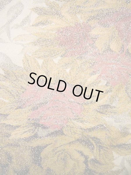 画像9: H0301X 織 女性用着物  シルク(正絹)  スモーキーな オフ ホワイト, バラ 【中古】 【USED】 【リサイクル】 ★☆☆☆☆ (9)