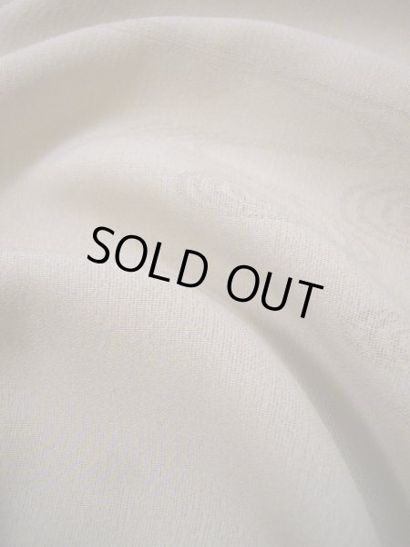 画像16: H0317F 訪問着 女性用着物  シルク(正絹)  薄い グレー(灰色), ききょう 【中古】 【USED】 【リサイクル】 ★★☆☆☆ (16)