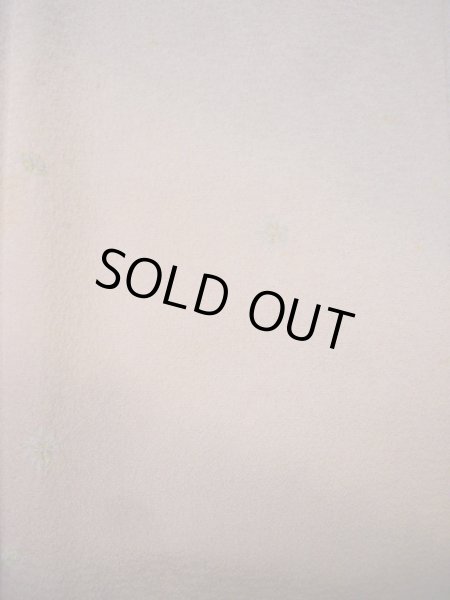 画像5: H0317H 訪問着 女性用着物  シルク(正絹)  薄い グレー(灰色), 花 【中古】 【USED】 【リサイクル】 ★★☆☆☆ (5)