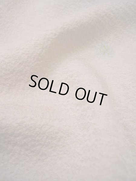 画像9: H0317H 訪問着 女性用着物  シルク(正絹)  薄い グレー(灰色), 花 【中古】 【USED】 【リサイクル】 ★★☆☆☆ (9)